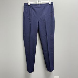 Isaac Mizrahi Live! Women's Pants Sz 8 Regular Stretch Icon Ankle Navy